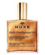 Nuxe Huile Prodigieuse Or, suchy olejek ze złotymi drobinkami do ciała, twarzy i włosów, 50 ml