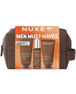 Zestaw Nuxe Men Boost, serum wielofunkcyjne, 30 ml + nawilżający żel do twarzy, 50 ml + żel pod prysznic, 100 ml