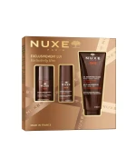 Zestaw Nuxe Men, żel nawilżający do twarzy, 50 ml + dezodorant, roll-on, 50 ml + żel pod prysznic, 200 ml
