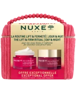 Zestaw Nuxe Merveillance Lift, krem liftingujący na dzień, 50 ml + krem na noc, 50 ml + kosmetyczka