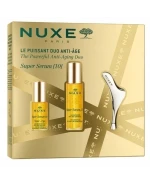 Nuxe Zestaw Super Serum [10], serum, 30 ml + serum pod oczy, 15 ml + masażer do twarzy