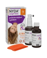 Zestaw Nyda Express, aerozol przeciw wszom i gnidom, 2 x 50 ml