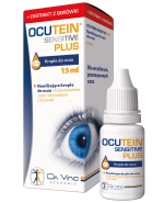 Ocutein Sensitive Plus, krople do oczu, 15 ml