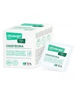  Oftalergin Clean, chusteczki do higieny powiek przy alergii, 20 sztuk