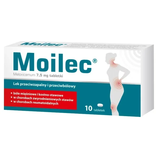 Moilec 7,5 mg, 10 tabletek