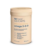 ForMeds Olicaps Omega 3-6-9, dla utrzymania prawidłowego poziomu cholesterolu, 60 kapsułek
