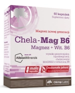 Olimp Chela-Mag B6, 60 kapsułek