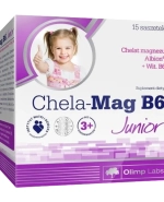 Olimp Chela-Mag B6 Junior, dla dzieci powyżej 3 lat, 5 g x 15 saszetek