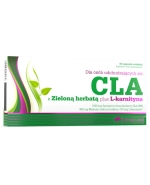 Olimp CLA z zieloną herbatą plus L-karnityna, 60 kapsułek miękkich