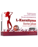 Olimp L-Karnityna Forte Plus, smak wiśniowy, 80 tabletek do ssania