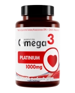 Omega 3 Platinum 1000 mg, kwasy omega-3, 60 kapsułek
