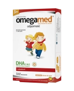 Omegamed Odporność 3+, DHA z alg, dla dzieci powyżej 3 lat, 30 pastylek żelowych