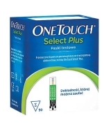 One Touch Select Plus, paski testowe do glukometru, 50 pasków