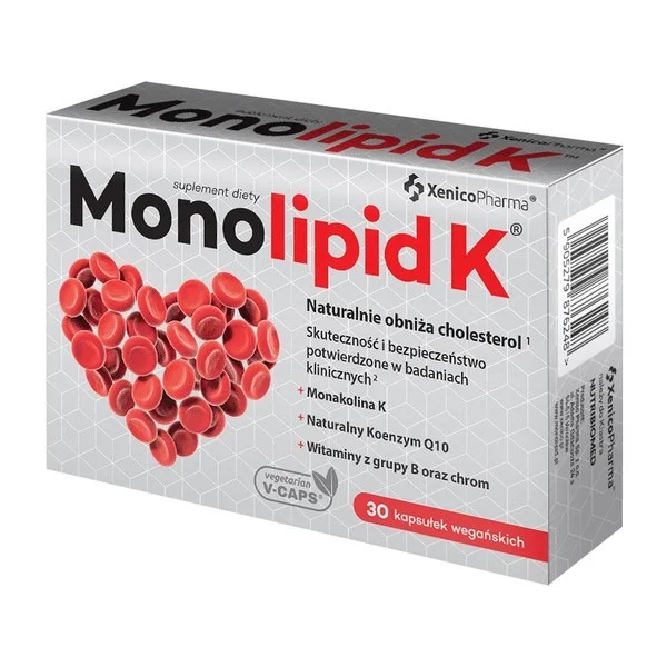 Monolipid K, 30 kapsułek wegańskich