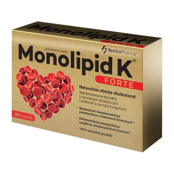 Monolipid K Forte, 30 kapsułek wegańskich