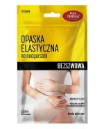 Pani Teresa, opaska elastyczna na nadgarstek PT 0309, krótka, bezszwowa, cielista, rozmiar S, 2 sztuki