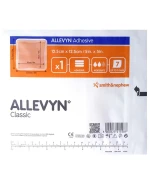 Allevyn Ag Adhesive, 12,5 cm x 12,5 cm, opatrunek piankowy ze srebrem, 1 sztuka