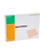 Bactigras Opatrunek parafinowy, 10 cm x 10 cm, 10 sztuk