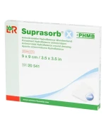 Suprasorb X + PHMB, 9 cm x 9 cm, opatrunek przeciwbakteryjny, 1 opatrunek