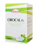 Orocal D3, 30 tabletki do żucia