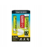 Orsalit Tabs, smak cytrynowy, 2 x 24 tabletki musujące