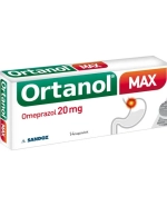 Ortanol Max 20 mg, 14 kapsułek dojelitowych