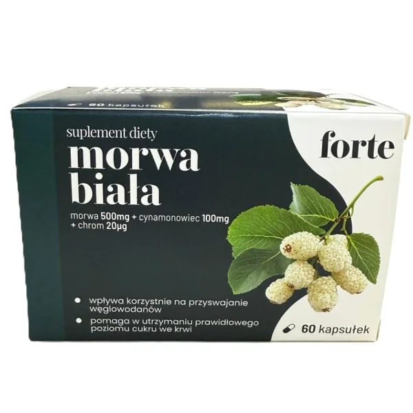 Laborell Morwa Biała Forte, 60 kapsułek