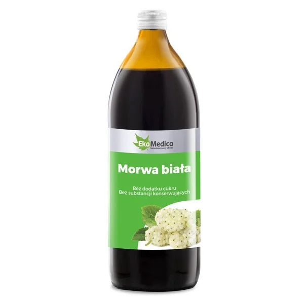 EkaMedica Morwa biała, sok, 1000 ml