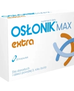 Osłonik Max Extra, dla dorosłych i dzieci powyżej 3 roku, 20 kapsułek