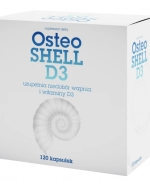 Osteo Shell D3, 120 kapsułek