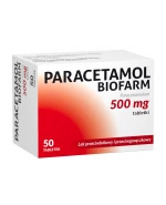 Paracetamol Biofarm 500 mg, 50 tabletek