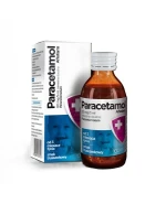 Paracetamol Aflofarm 120 mg/ 5 ml, zawiesina doustna od 3 miesiąca, smak truskawkowy, 100 ml
