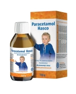 Paracetamol Hasco 120 mg/ 5 ml, zawiesina doustna dla niemowląt i dzieci, smak pomarańczowy, 150 g