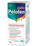 Pelafen Kid MD Przeziębienie, syrop dla dzieci powyżej 1 roku życia i dorosłych, smak malinowy, 100 ml