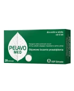 Pelavo Med 20 mg, 20 tabletek ulegających rozpadowi w jamie ustnej