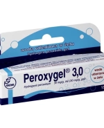 Peroxygel 3,0, wodna utleniona w żelu, 30 mg/g, żel, 15 g