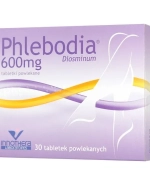 Phlebodia, 600 mg, 60 tabletek powlekanych