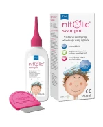 Pipi Nitolic, szampon do eliminacji wszy i gnid, 180 ml