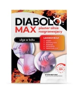Diabolo Max, plaster silnie rozgrzewający, 1 sztuka