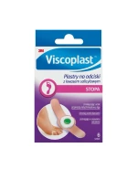 Plastry Viscoplast, na odciski z kwasem salicylowym, 6 sztuk