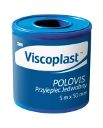 Viscoplast Polovis, przylepiec jedwabny, 5 m x 50 mm, 1 sztuka