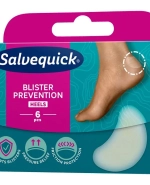 Plastry Salvequick Foot Care Medium, na pęcherze i otarcia, 6 sztuk