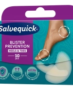 Plastry Salvequick Foot Care Mix, pęcherze i otarcia, 10 sztuk