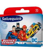 Salvequick Justice League, plastry dla dzieci, 20 sztuk