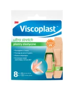 Viscoplast Ultra Stretch, plastry elastyczne, 2 rozmiary, 8 sztuk