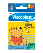 Viscoplast Kubuś i przyjaciele, plastry dla dzieci, 10 sztuk