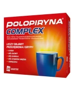 Polopiryna Complex 500 mg + 15,58 mg+ 2 mg, 20 saszetek