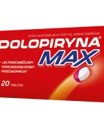 Polopiryna Max 500 mg, 20 tabletek dojelitowych