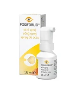 Posiforlid, Pielęgnacja podrażnionych powiek, spray do oczu, 15 ml