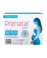 Prenatal Uno, 30 kapsułek + DHA, 30 kapsułek